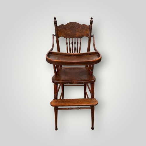 Antique amish high chair - amish,