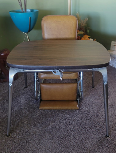 Vintage folding baby high - baby,