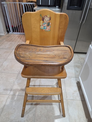 Vintage 1950 wooden child - vintage, 1950's