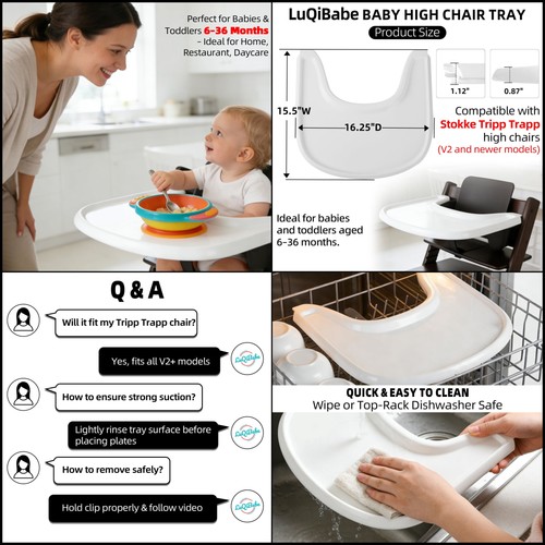 Luqibabe baby high - baby, tray
