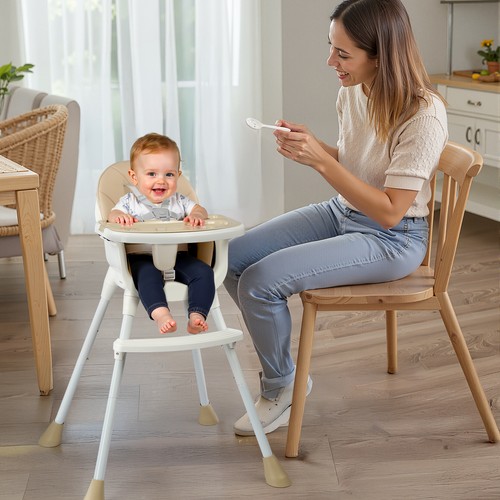 Baby high chair with - 3-in-1,