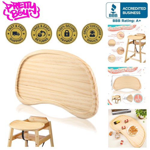 Baby wooden high chair - baby,