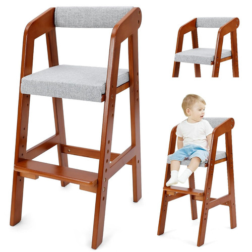 Wooden high chair for - wooden,